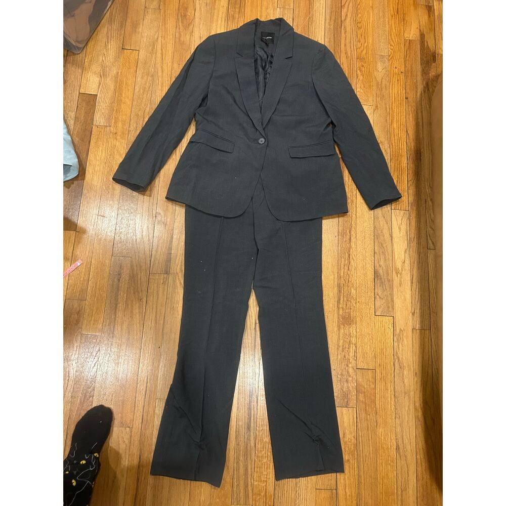 The Limited Charcoal Gray Pantsuit PL, 6P